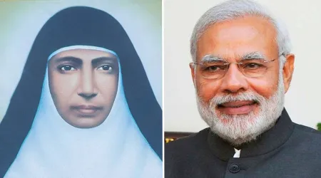 Primer Ministro de India felicita a cristianos por canonización de religiosa 