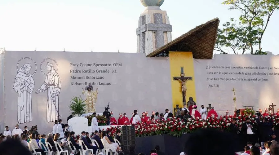 Beatificación de cuatro mártires en El Salvador. Crédito: Arzobispado de San Salvador.