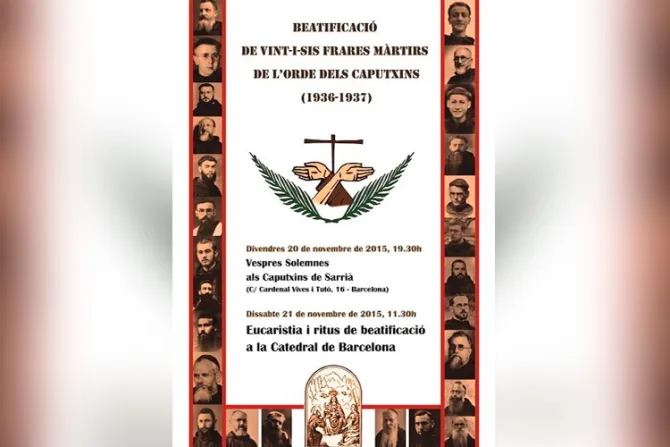Beatificarán a 26 mártires asesinados durante la Guerra Civil española