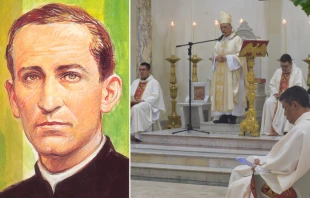 Beato Luis Variara. Cru00e9dito: sdb.org / Misa por el centenario de la muerte del Beato. Cru00e9dito: Diu00f3cesis de Cu00facuta 