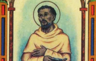 Estampa del beato Maometto Abdalla. Cru00e9dito: Serie Ordine Mercedario 