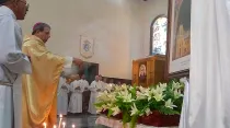 Foto tomada durante la misa del Bicentenario del Beato Olallo. Crédito:Cortesía Arquidiócesis de Camagüey