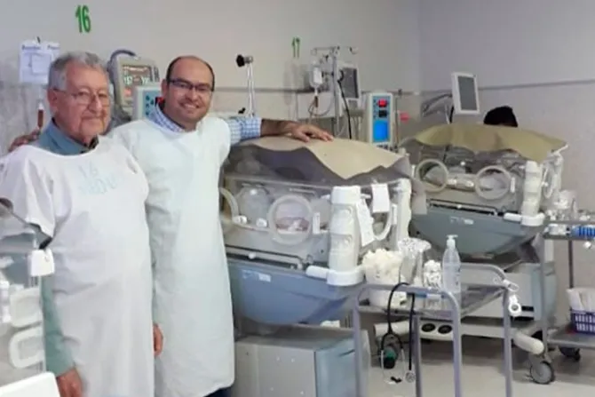 Bautizan a bebé que sobrevivió al aborto a las 26 semanas