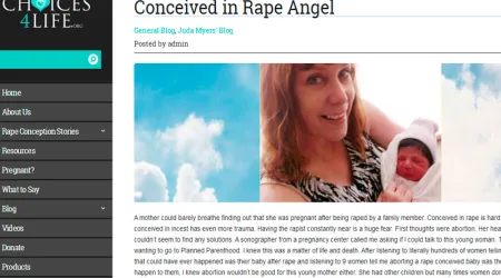 Mujer embarazada tras violación desiste de aborto y llama a su bebé “Ángel”