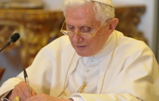 Imagen referencial de Benedicto XVI. Cru00e9dito: Vatican Media 