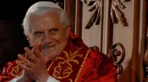 Benedicto XVI. Crédito: Vatican Media