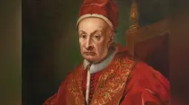 Pintura del siglo XVIII del Papa Benedicto XIII. Dominio público