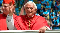 El Papa Emérito Benedicto XVI. Crédito: ACI Prensa
