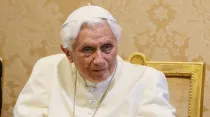 Benedicto XVI. Crédito: Fundación Vaticana Joseph Ratzinger - Benedicto XVI