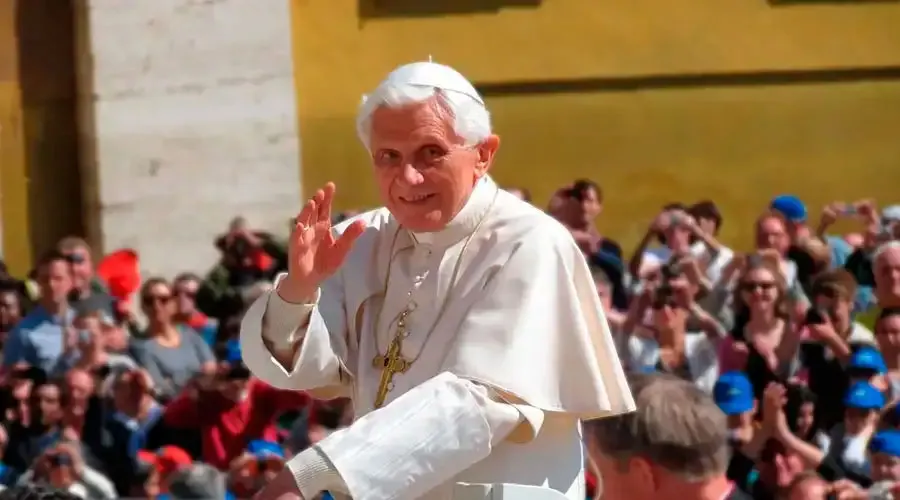 Benedicto XVI. Crédito: Alan Holdren / ACI Prensa