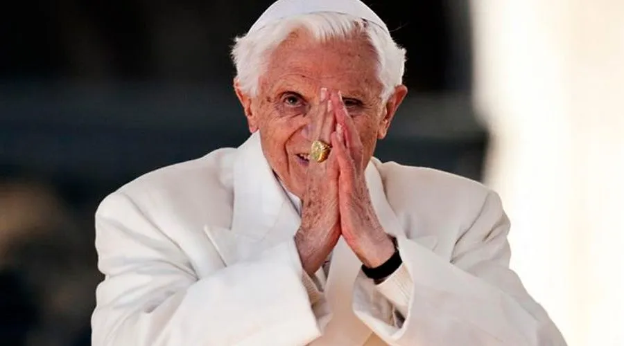 Imagen referencial / Benedicto XVI. Foto: ACI Prensa.