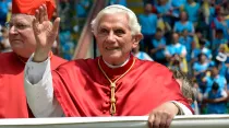Benedicto XVI. Crédito: World Meeting of Families 2012 / ACI Prensa.