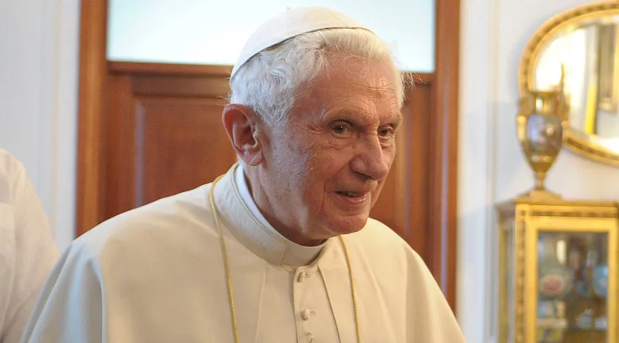 Benedicto XVI. Créditos: Vatican Media