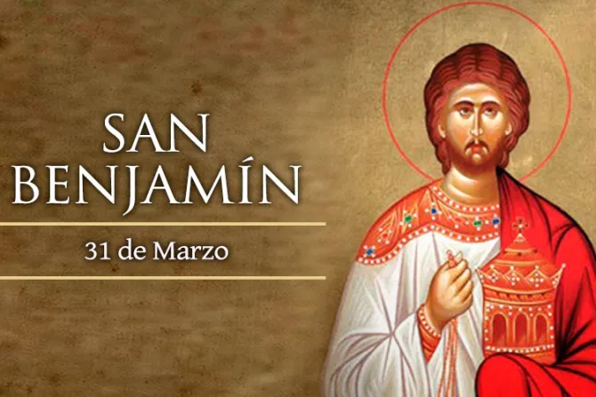 Cada 31 de marzo celebramos a San Benjamín de Argol, el diácono que predicó en una prisión de Persia