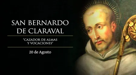 Cada 20 de agosto se celebra a San Bernardo de Claraval, el santo que convirtió a toda su familia