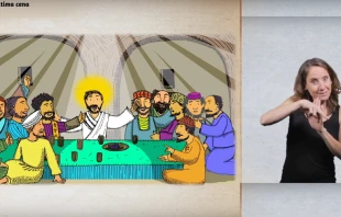 Biblia Inclusiva para niu00f1os sordos y ciegos / Captura Youtube 