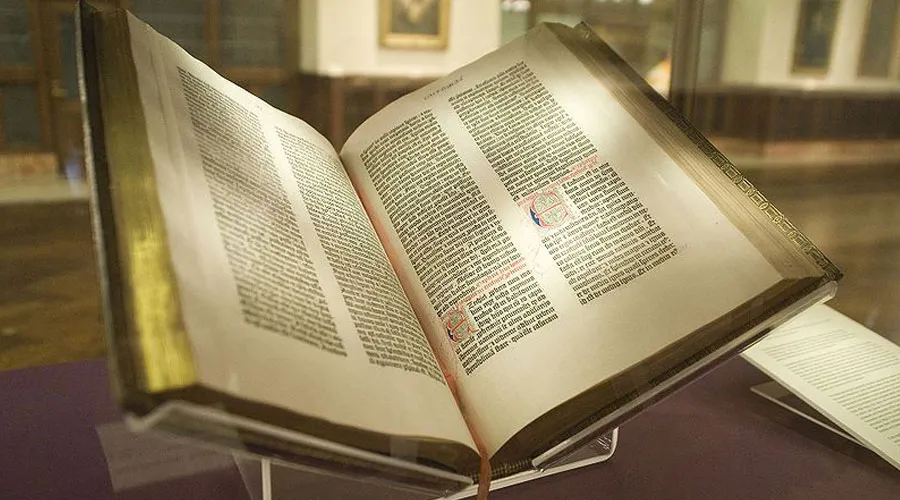 Ejemplar de la Biblia de Gutenberg en la Biblioteca Pública de Nueva York.?w=200&h=150