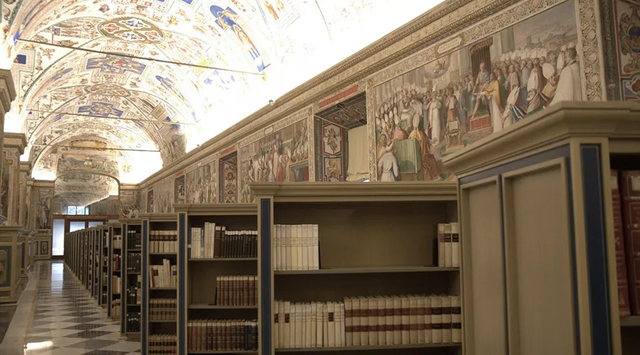 Biblioteca Apostólica Vaticana. Foto: ACI Prensa