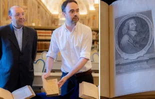 Exposición de obras de Blaise Pascal en la Biblioteca Apostólica Vaticana. Créditos: Daniel Ibañez /ACI PRENSA 