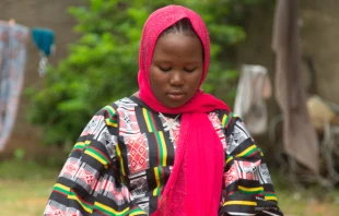 Maryamu Joseph, adolescente cristiana que escapu00f3 de Boko Haram. Cru00e9dito: Ayuda a la Iglesia Necesitada (ACN). 
