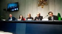Rueda de prensa del Sínodo de los Obispos. Foto: Daniel Ibáñez / ACI Prensa