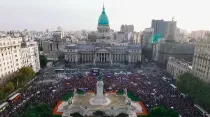 Marcha por la Vida 2018 en Argentina  / Crédito: Caravel