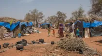 Campamento de desplazados en Burkina Faso Crédito: ACN 