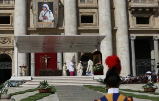 Ceremonia de canonizaciu00f3n de la Madre Teresa de Calcuta en septiembre de 2016. Foto: Daniel Ibu00e1u00f1ez / ACI Prensa  