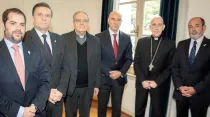 Conferencia Episcopal Argentina se reúne con candidato presidencial del Frente NOS. Crédito: Frente NOS.