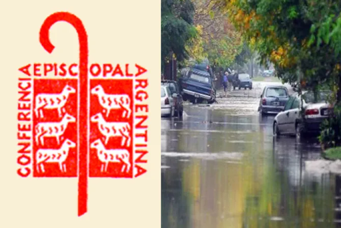 Obispos de Argentina solidarios con afectados por inundaciones