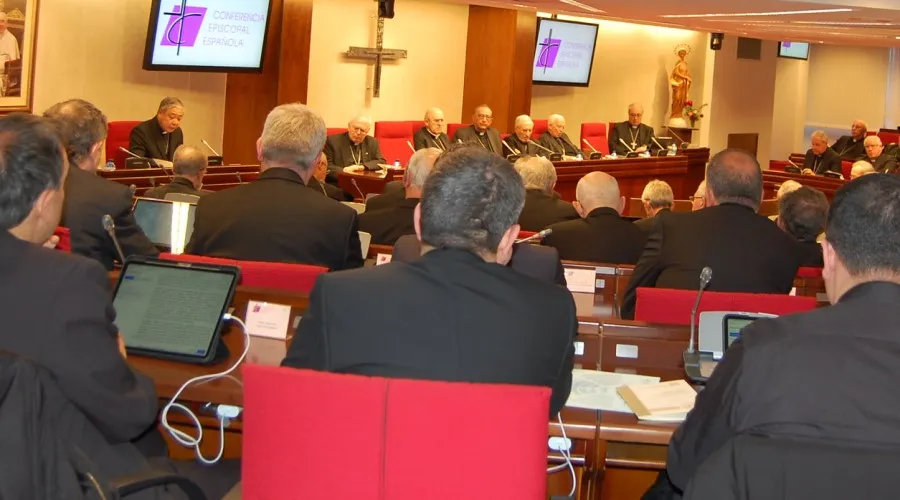 Plenaria de la Conferencia Episcopal Española. Crédito: CEE?w=200&h=150