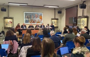 Presentaciu00f3n en Roma del informe sobre abusos. Cru00e9dito: Conferencia Episcopal Italiana 