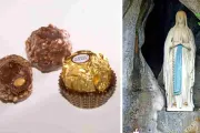 Ferrero Rocher: Un chocolate inspirado en la gruta de la Virgen de Lourdes