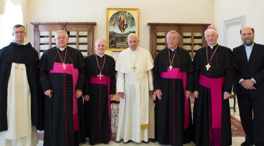 Los obispos de la COMECE con el Papa Francisco. Foto: COMECE