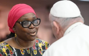 Imagen del viaje del Papa Francisco a Repu00fablica Democru00e1tica del Congo. Cru00e9dito: Vatican Media 