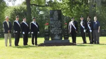 Monumento para los no nacidos en el Cementerio Calvary, Lorain, Ohio (Estados Unidos) | Crédito: Caballeros de Colón - Diócesis de Cleveland