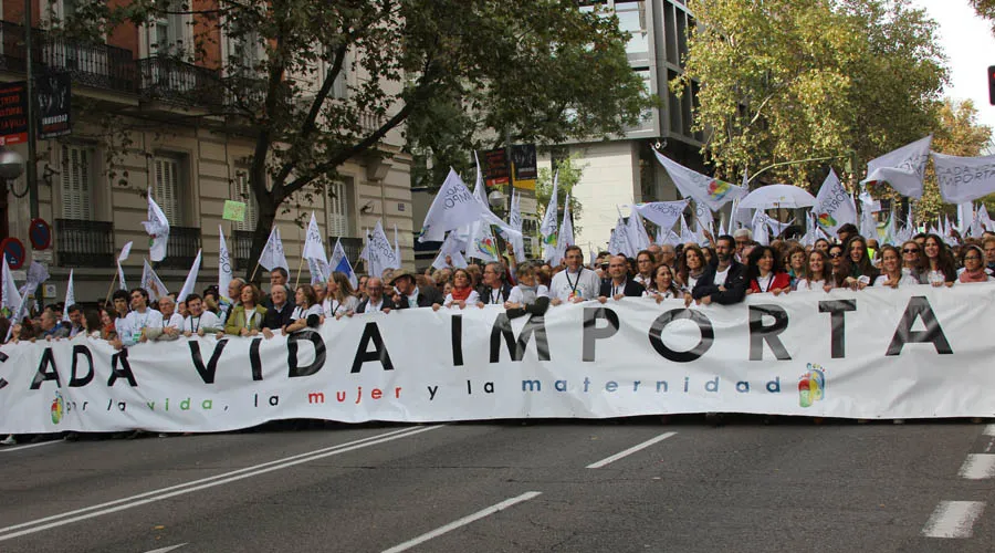 Marcha "Cada vida importa". Foto: Hazte Oír (CC BY-SA 2.0)?w=200&h=150