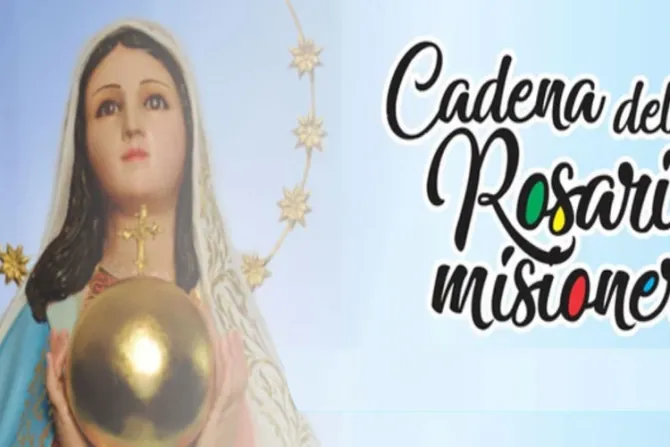 Obras Misionales Pontificias alientan a rezar Cadena del Rosario Misionero