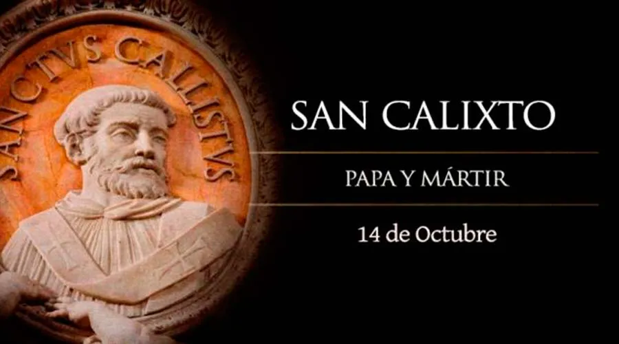 Cada 14 de octubre se celebra a San Calixto, el Papa de las Catacumbas
