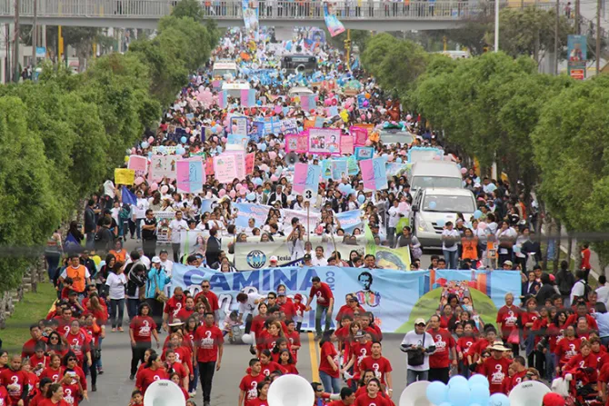 [VIDEO] Perú: Más de 15 mil hijos de Don Bosco salieron a las calles por la familia