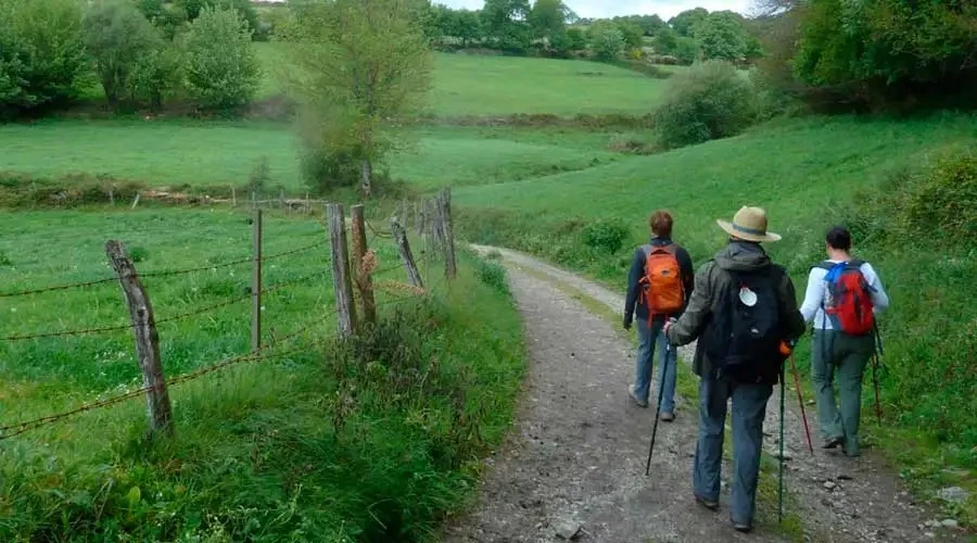 Peregrinos haciendo el Camino de Santiago en España / Foto: Flickr Fresco Tours (CC-BY-2.0)?w=200&h=150