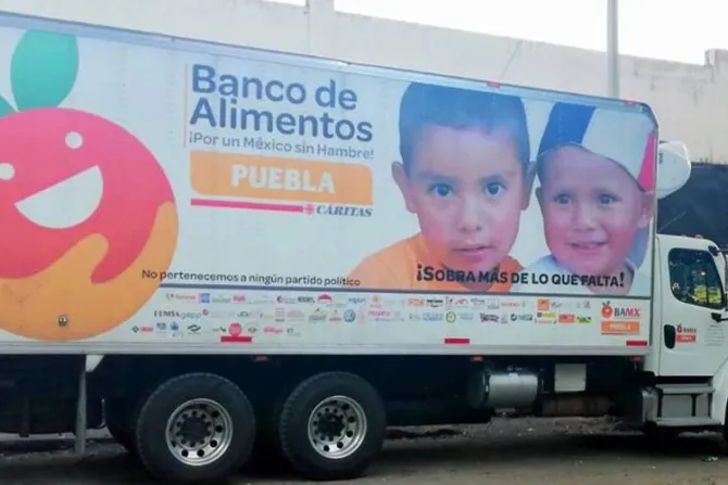 México: Roban a Cáritas camión con 15 toneladas de alimentos que eran para los pobres