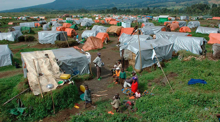 Campo de refugiados / Crédito: Julien Harneis - Wikimedia Commons (CC BY-SA 1.0)