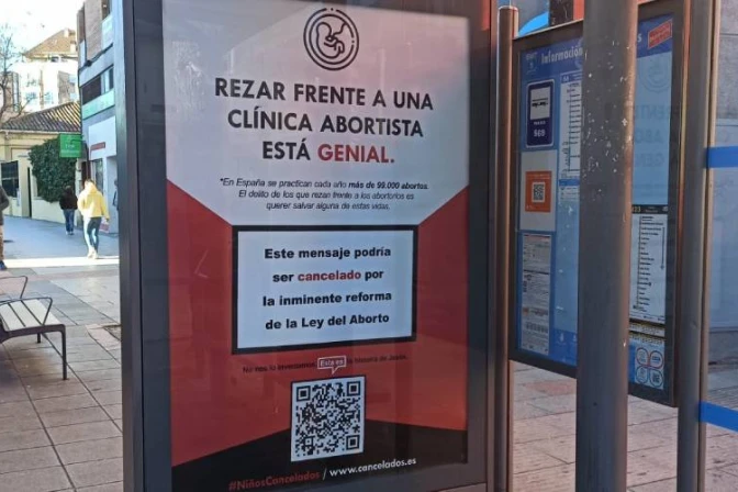 Aseguran que intento de censurar campaña provida en España multiplica su alcance