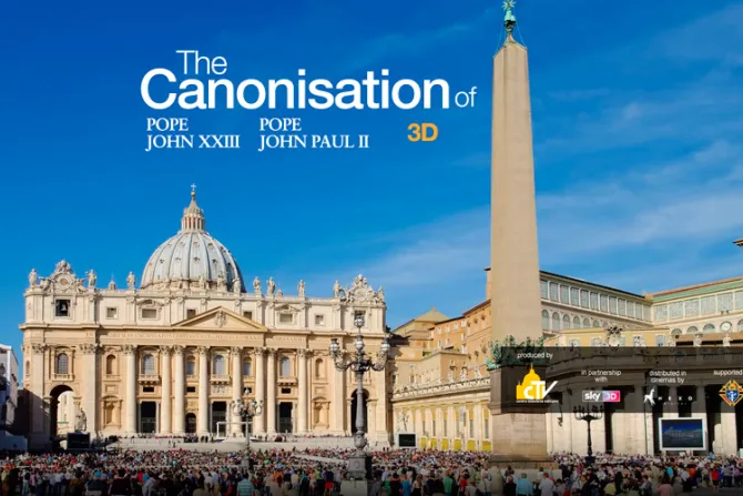 Dos mil millones de personas seguirán canonización de Juan Pablo II y Juan XXIII a través de los medios