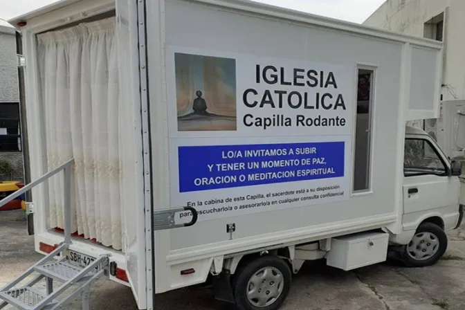 Crean capilla móvil para combatir la indiferencia religiosa en Uruguay [VIDEO]