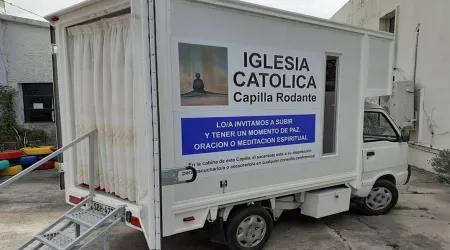 Crean capilla móvil para combatir la indiferencia religiosa en Uruguay [VIDEO]