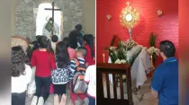 Capillas de Adoración Perpetua: Santa María Magdalena y Jesús Buen Pastor / Fotos: Facebook Adoradores La Plata