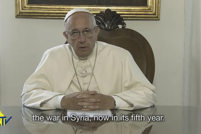 [VIDEO] Papa Francisco sobre la guerra en Siria: ¡La paz es posible pero hay que orar!
