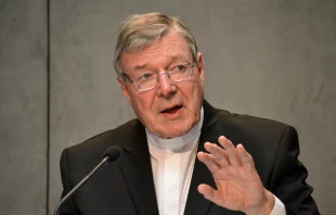 Cardenal George Pell. Foto: Daniel Ibu00e1u00f1ez / ACI Prensa 